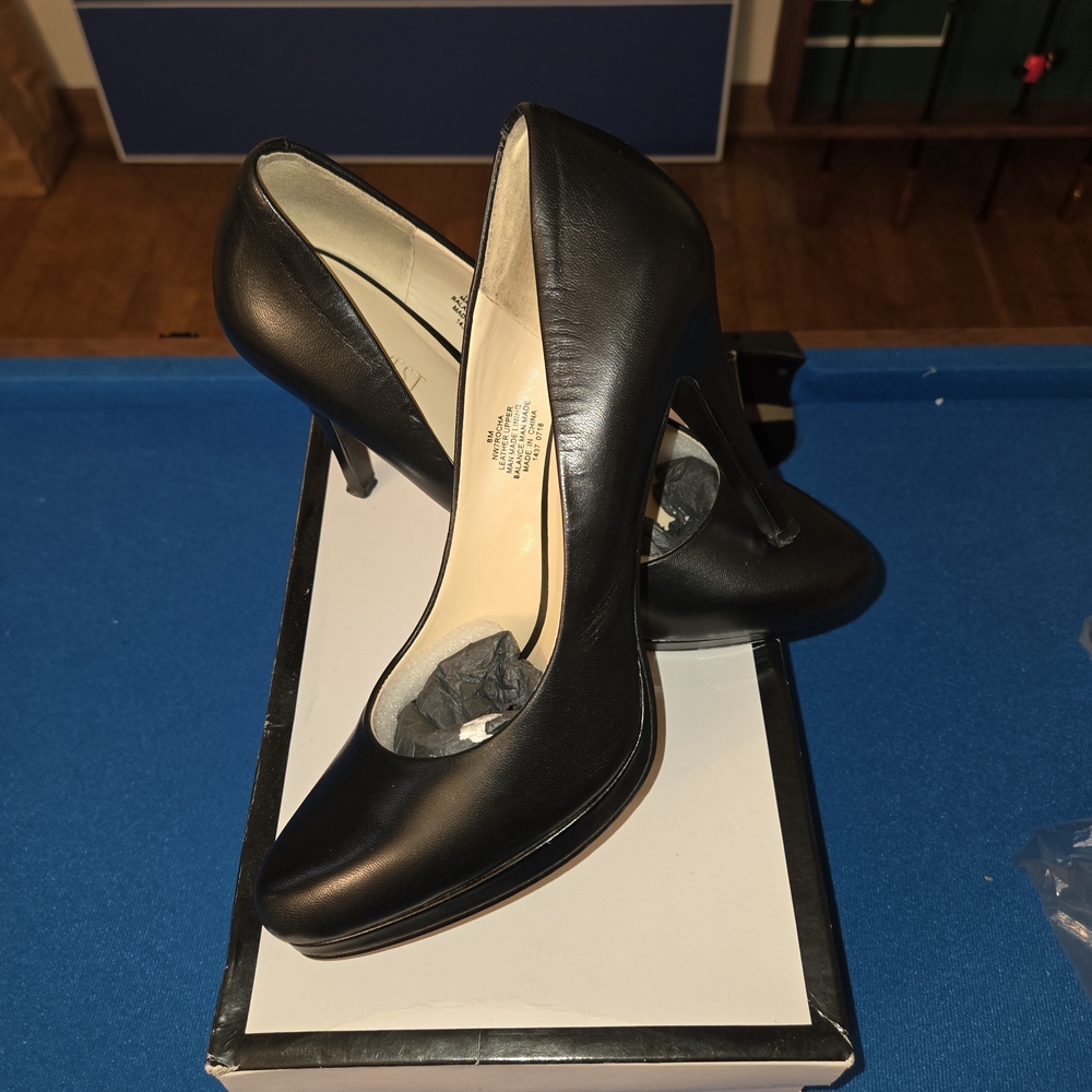 Nine West Elegant Black Heels